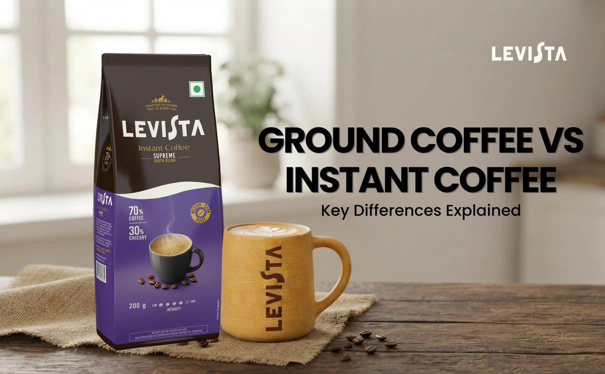 Ground Coffee vs Instant Coffee