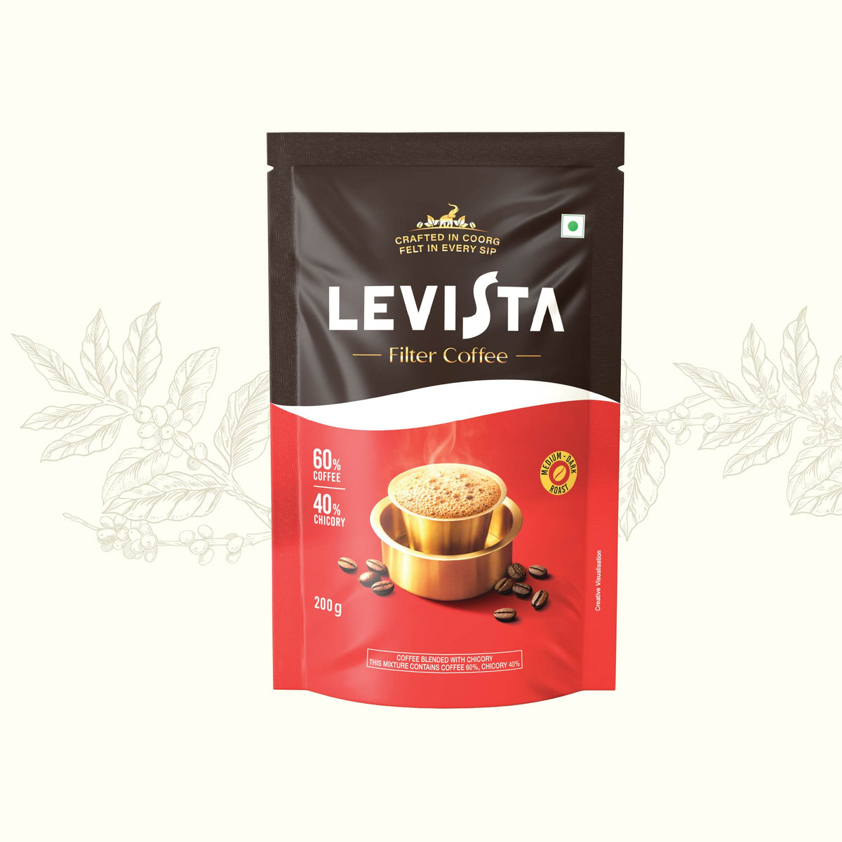 Filter Coffee 60:40 Pouch 200 g